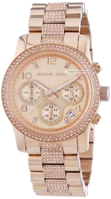 michael kors uhr damen rosé|michael kors damenuhr rosegold.